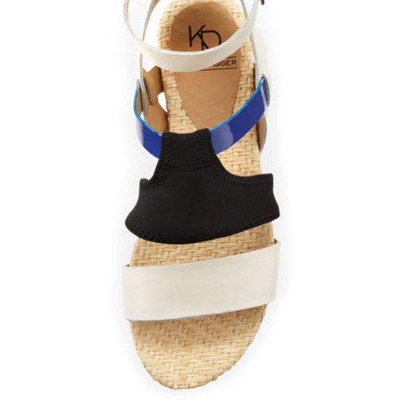 NEW size 8.5 Kelsi Dagger Flat Sandals - Picture 4 of 10